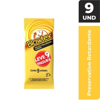 Blowtex Preservativo Retardante Leve 9 Pague 6 Unidades