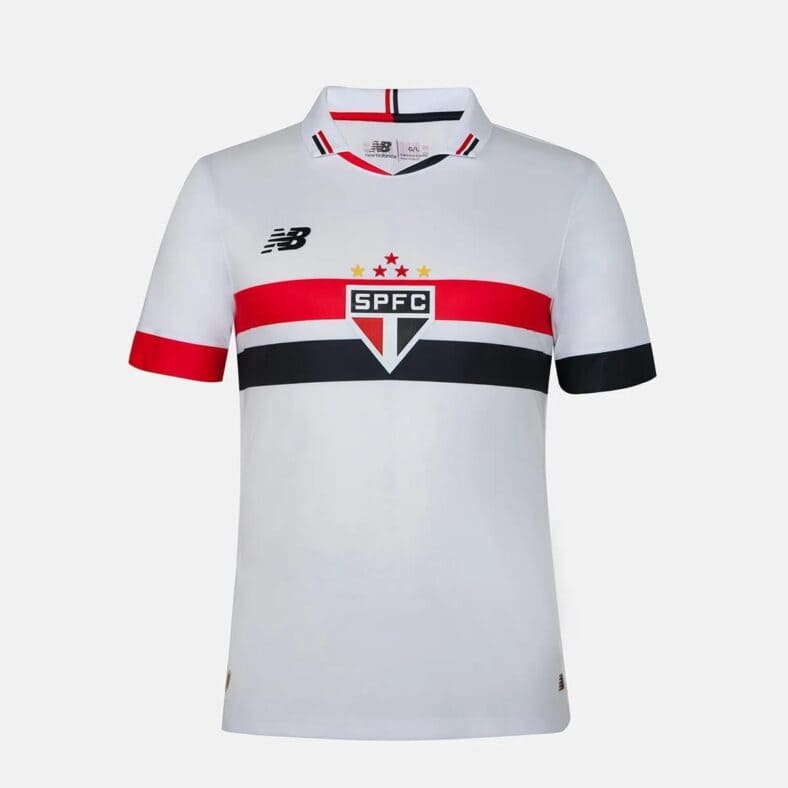 Camisa Masculina NB Home SPFC 2024 Jogador, Confecção Masculino