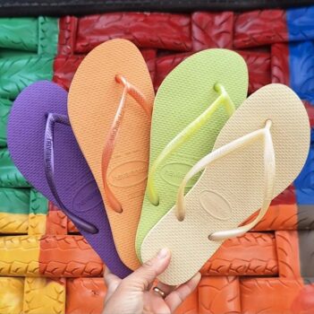 Chinelo Feminino Havaianas Slim Sandália Feminina