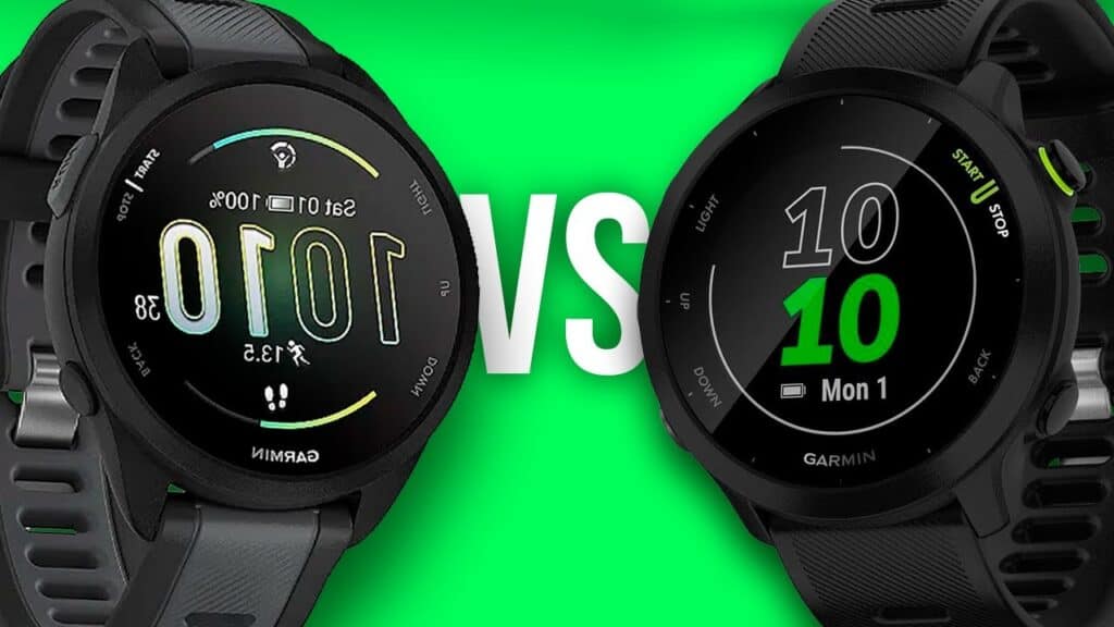 Comparativo: Garmin Forerunner 165 Music vs Garmin Forerunner 55