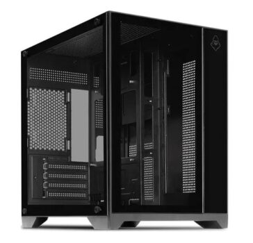 Gabinete Gamer Mancer Cv100, Mid-tower, Lat De Vidro Preto