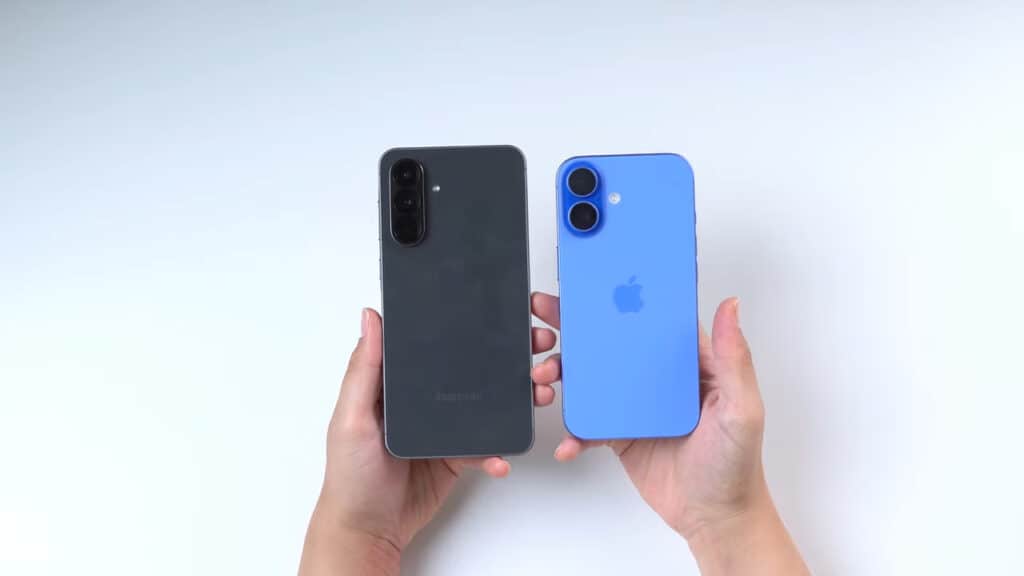 Galaxy A56 vs iPhone 16: Qual Entrega Mais Pelo Seu Dinheiro? Galaxy A56 vs iPhone 16: Qual Entrega Mais Pelo Seu Dinheiro?