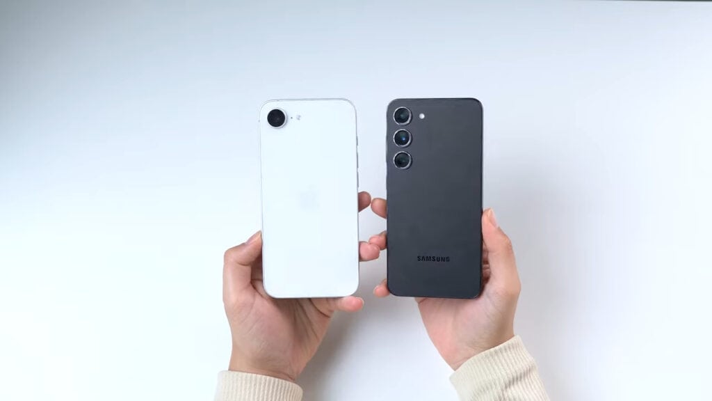 iPhone 16e vs Galaxy S23: Qual vale mais a pena?