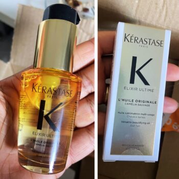 Kérastase Óleo Elixir Ultime L'Huile Originale Todos os tipos de cabelos Nutrição brilho antifrizz