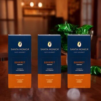 Kit 30 Cápsulas Gourmet Santa Mônica - Compatível com Nespresso