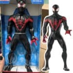 Marvel, Boneco Miles Morales Olympus, Preto e vermelho