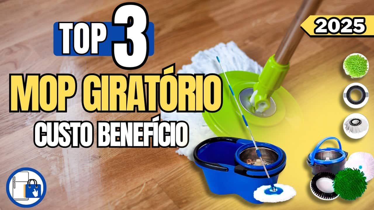Melhores Mop Giratório para Comprar em 2025: Praticidade e Eficiência na Limpeza Melhores Mop Giratório para Comprar em 2025: Praticidade e Eficiência na Limpeza