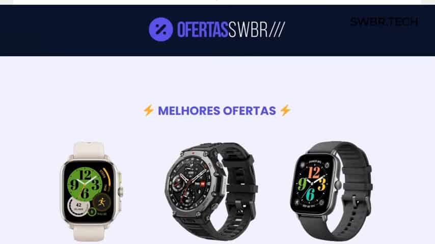 Melhores Ofertas de Smartwatches com Estoque no Brasil – Atualizado! Melhores Ofertas de Smartwatches com Estoque no Brasil – Atualizado!