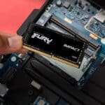 Memória RAM Para Notebook DDR4 16gb 3200Mhz CL20 Kingston Fury Impact KF432S20IB/16 Gamer Preto