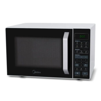 Micro-ondas 35L Branco Porta Preta SmartPlate Midea