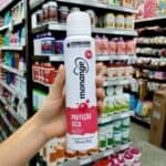 Monange Desodorante Aerossol Antitranspirante Feminino Proteção Seca 150Ml