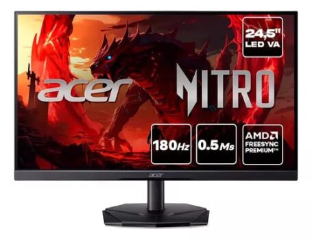 Monitor Gamer Acer Nitro 24,5 Va 180hz 0.5ms Full Hd Amd Freesync Kg251q Bivolt