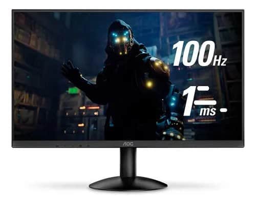 Monitor Gamer Aoc 21,5 Full Hd 100hz 1ms 22b30hm2 Preto 127/220V