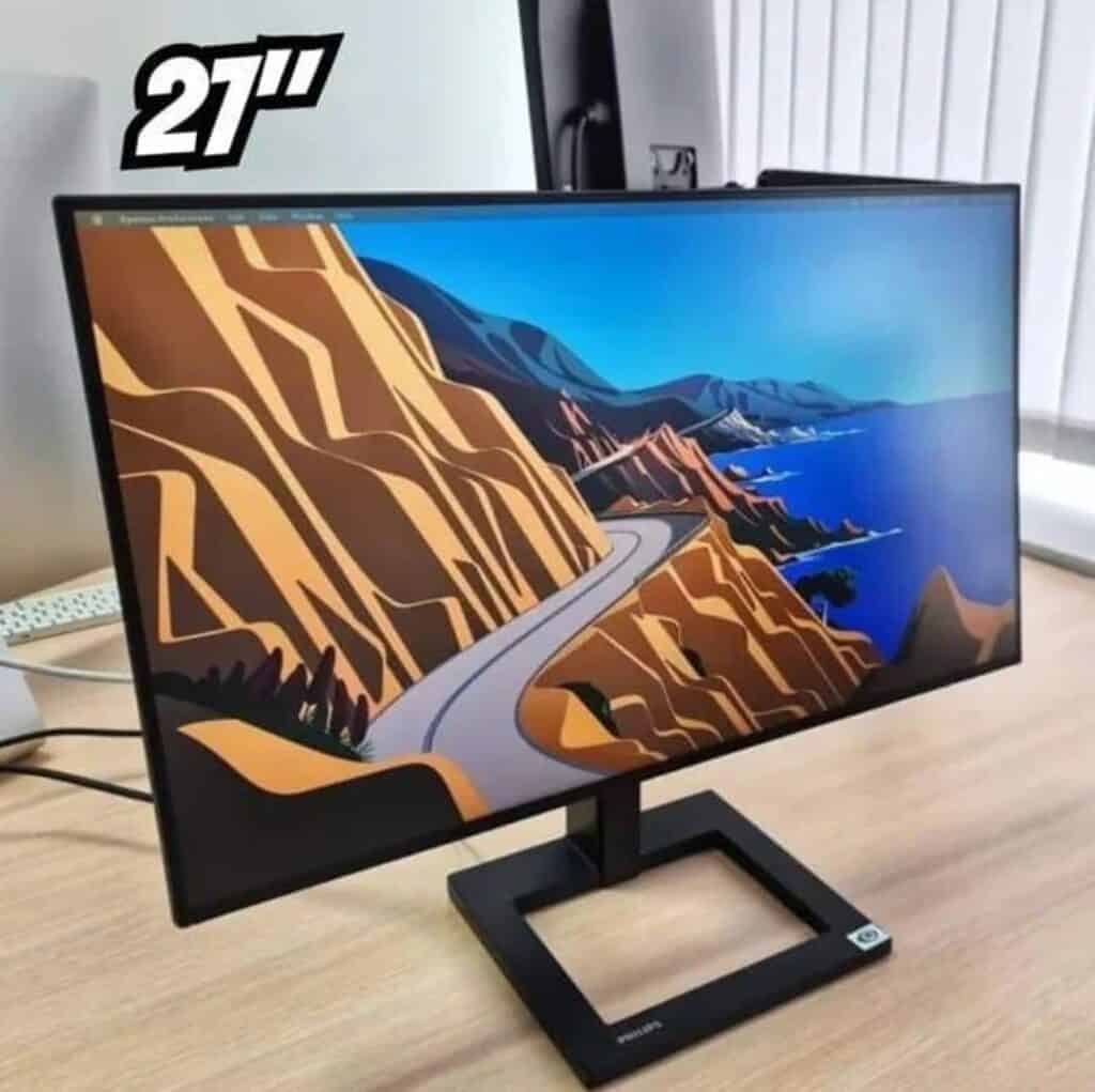 Monitor Philips 27" 4K IPS 109% sRGB NTSC 91% Speakers 278E1A - Promotop