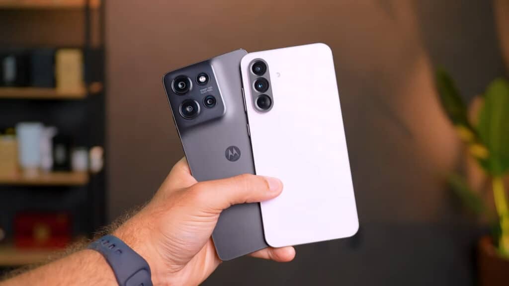 Moto G75 vs Galaxy A56: Qual Vale Mais a Pena em 2025? Moto G75 vs Galaxy A56: Qual Vale Mais a Pena em 2025?