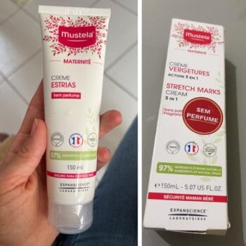 Mustela Maternité Creme Estrias Sem Fragrância 150Ml - Previne Estrias Com Ação 3 Em 1: Hidrata Reforça A Elasticidade E Acalma A Sensação De Coceira - Com 97% De Ingredientes De Origem Natural