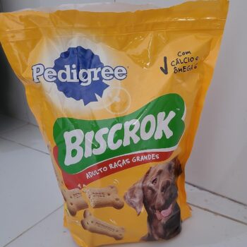 PEDIGREE Biscoito Pedigree Biscrok Para Cães Adultos Raças Grandes 1 Kg