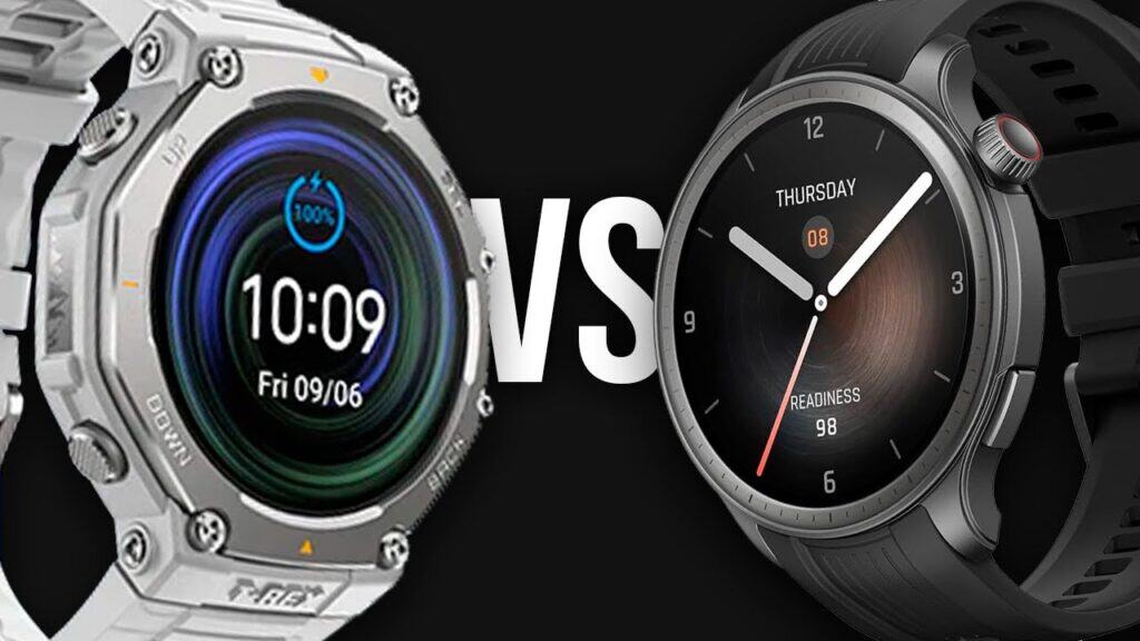 Comparativo: T-Rex 3 Edition Grey vs Amazfit Balance – Qual smartwatch vale mais a pena? Comparativo: T-Rex 3 Edition Grey vs Amazfit Balance – Qual smartwatch vale mais a pena?