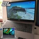 Notebook Acer Aspire 5 A15-51M-54E6 Intel Core I5 13° Geração H 8GB RAM 512GB SSD Tela 15.6 TN FHD 60Hz (UHD para processadores Intel) Windows 11 Home