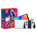 Promotop: As melhores Promoções,cupons e descontos! Console Nintendo Switch OLED, Branco + Mario Kart 8 Deluxe + 3 meses do Nintendo Switch Online