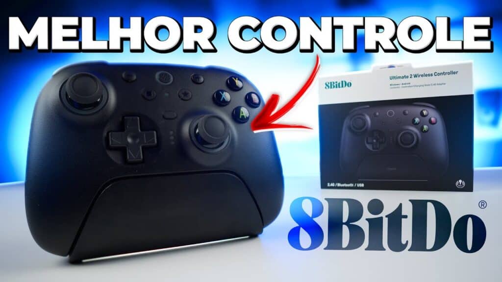 8 Bitdo Ultimate 2 Wireless: O Melhor Controle Para PC, Android e Smart TVs 8 Bitdo Ultimate 2 Wireless: O Melhor Controle Para PC, Android e Smart TVs