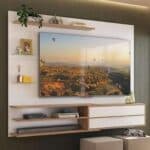 Promotop: As melhores Promoções,cupons e descontos! Painel para TV até 65 Polegadas 1 Porta e Prateleiras Multimóveis MP1064