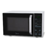 Micro-ondas 35L Branco Porta Preta SmartPlate Midea