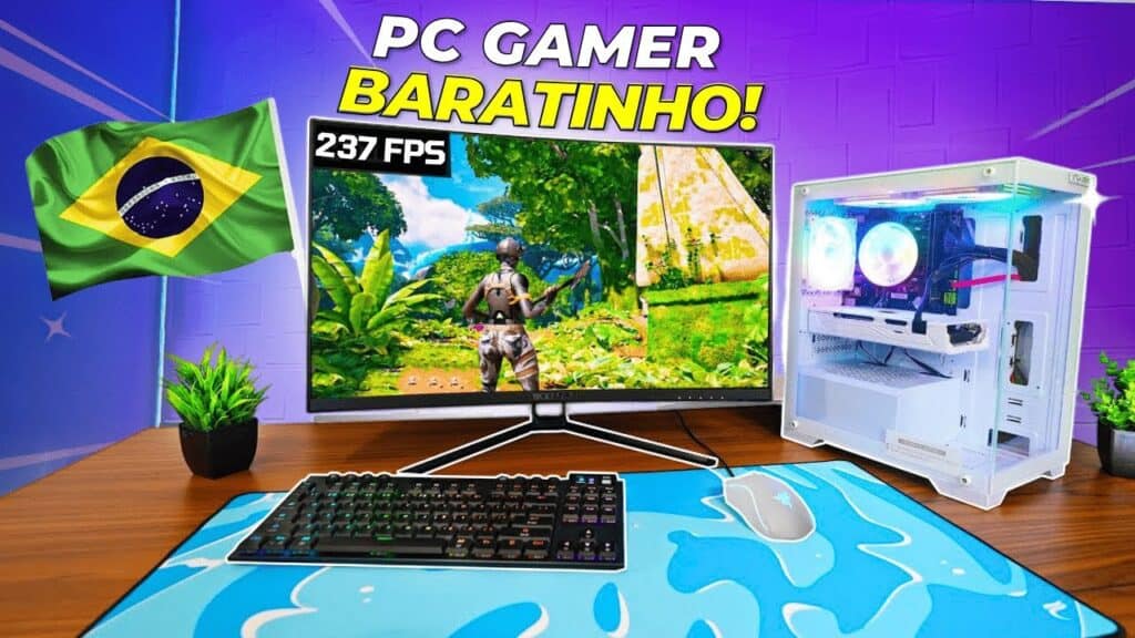 O Melhor PC Gamer para Montar em 2025 com Baixo Orçamento e Sem Importar Peças O Melhor PC Gamer para Montar em 2025 com Baixo Orçamento e Sem Importar Peças