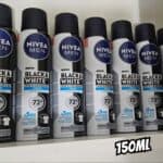 Promotop: As melhores Promoções,cupons e descontos! NIVEA MEN Desodorante Masculino Antitranspirante Aerossol Black & White INVISIBLE Fresh 150ml