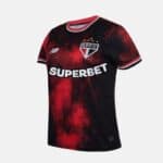 Promotop: As melhores Promoções,cupons e descontos! Camisa New Balance NB SPFC 2024 Comemorativa Torcedor C/P, Feminino, G