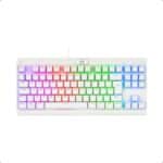 Promotop: As melhores Promoções,cupons e descontos! Teclado Mecanico Dark Avenger Rgb Branco Switch Vermelho (K568W-Rgb)