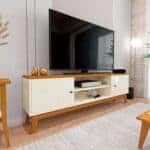 Rack Para Tv Até 75 Polegadas 2 Portas Itália 180cm