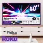 Smart Tv 40” Philco Ptv40m9gr2cgb Roku Led Dolby Audio