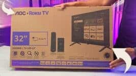 Smart TV AOC 32S50 com Roku TV: Unboxing, Primeiras Impressões e Review Completo