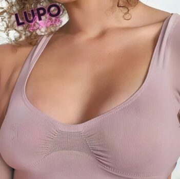 Sutiã Lupo Original Sem Costura Macio Soutien Antimicrobial