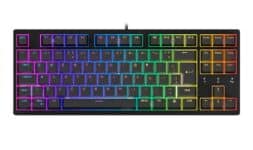 Teclado Mecânico Gamer Husky Sled, TKL, Preto, ABNT2, RGB - HTG500PTVR