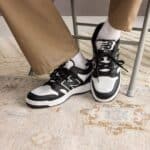 Tênis New Balance 480 Low Masculino Preto E Branco Original