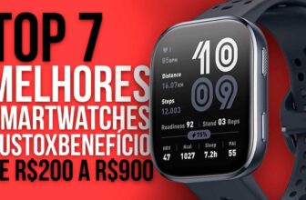 Top 7 Melhores Smartwatches Custo-Benefício de 2025