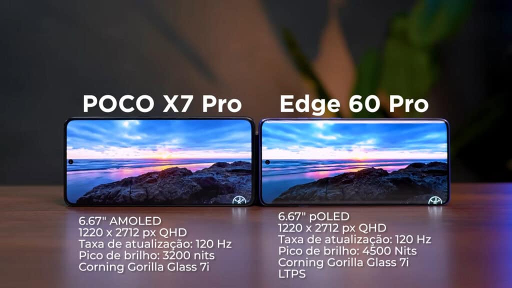 Motorola Edge 60 Pro vs Poco X7 Pro: Qual Vale Mais a Pena Comprar em 2025? Motorola Edge 60 Pro vs Poco X7 Pro: Qual Vale Mais a Pena Comprar em 2025?
