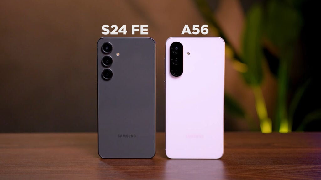 Galaxy S24 FE vs Galaxy A56: Qual vale mais a pena em 2025? Galaxy S24 FE vs Galaxy A56: Qual vale mais a pena em 2025?