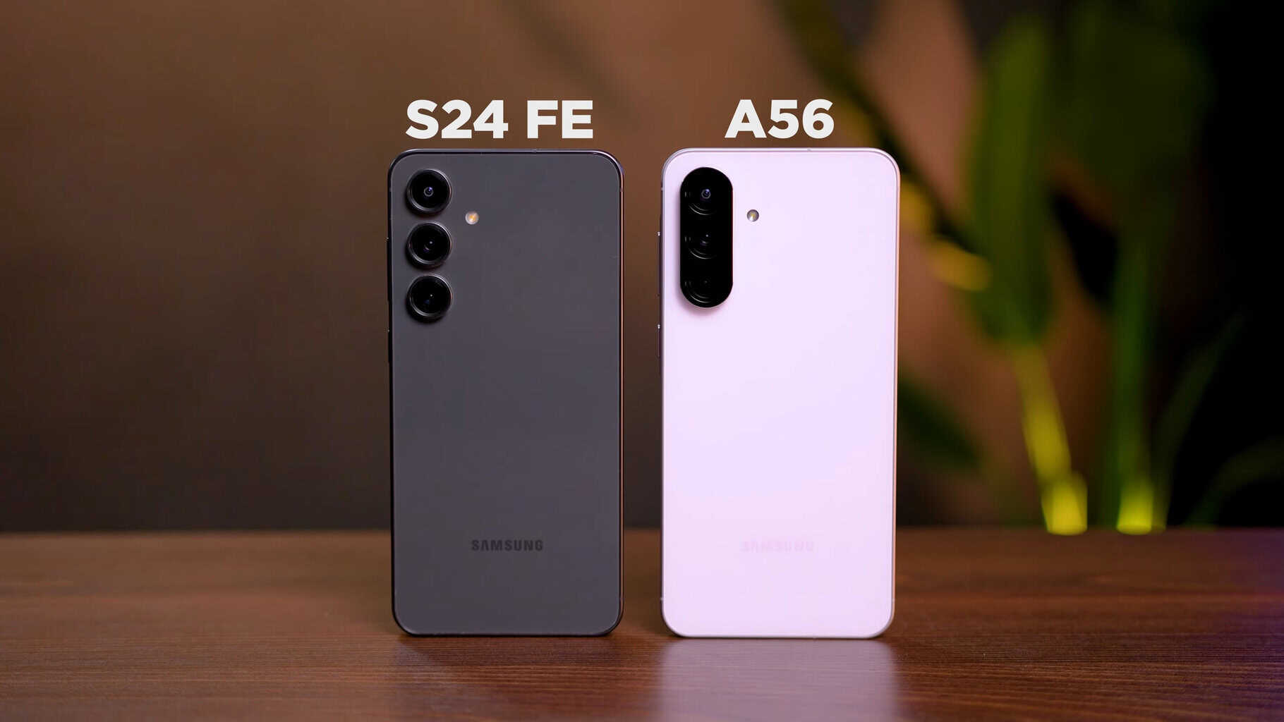 Galaxy S24 FE vs Galaxy A56: Qual vale mais a pena em 2025?