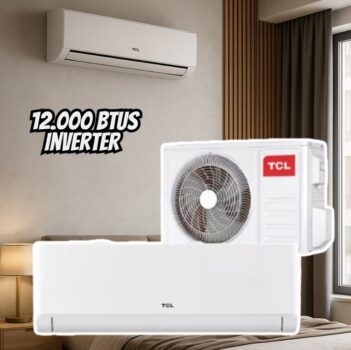 Ar Condicionado Split Hi Wall TCL T-Pro 2.0 Inverter 12.000 Btus Frio 220v R-32