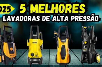 As 5 Melhores Lavadoras de Alta Pressão de 2025: Potência, Economia e Eficiência na Limpeza