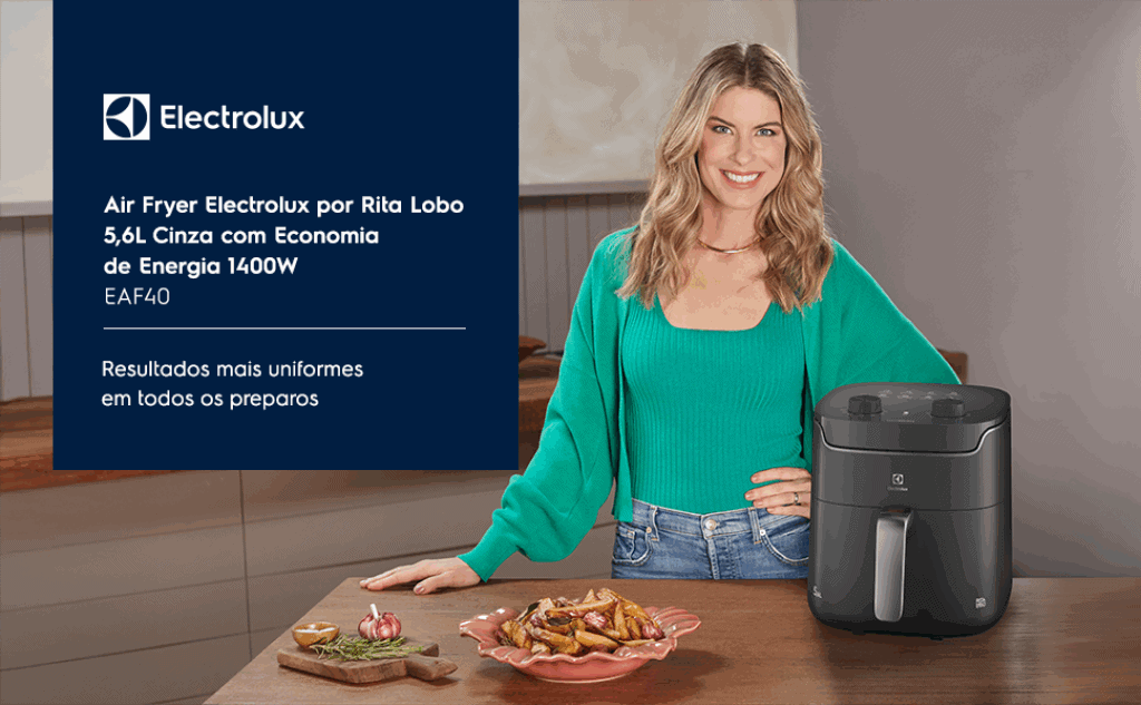 Airfryer Electrolux Rita Lobo AF40 – Vale a Pena? Review Completo Airfryer Electrolux Rita Lobo AF40 – Vale a Pena? Review Completo