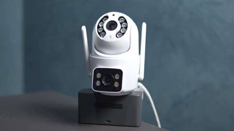 Câmera de Segurança Dupla ABQ28: Vale a Pena? Review Completo