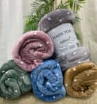 Cobertor Soft Queen Grosso Manta Anti-alérgica Poa