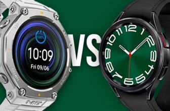 Comparativo: AMAZFIT T-REX 3 GRAY vs GALAXY WATCH 6 CLASSIC – Qual Vale Mais a Pena?