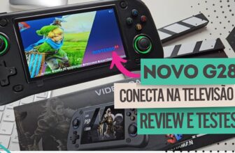 Console Portátil G28: Um Novo Rival Barato Que Conecta na Televisão