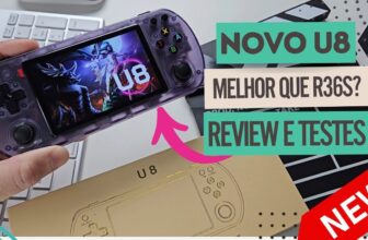 CONSOLE PORTÁTIL U8 Será Melhor Que o BOYHOM R36S? Review e Testes!