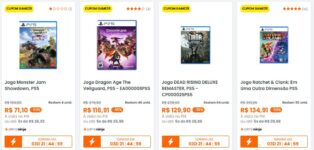 Cupom 20% OFF em Jogos Selecionados - KaBuM!